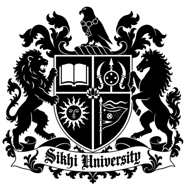 Sikhi University coat of arms